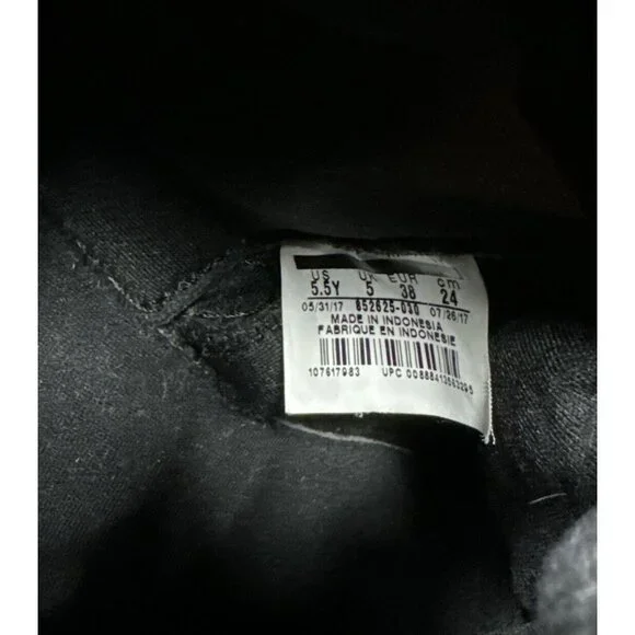 Jordan Women's Athletic Shoes - Black and Gold - Picture 7 of 8